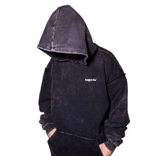 BAGGASHE BLACK HOODIE – QUIET CONFIDENCE
